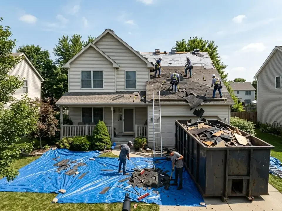 roof-replacement-debris-remova-004 — frequently asked questions, Cheapest Dumpster Rentals in Laplace, LA